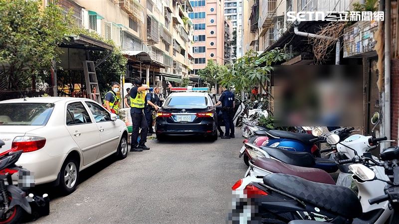 台中北區一處民宅驚傳情殺案，釀3人受傷送醫。（圖／翻攝畫面）