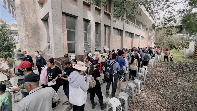 慈濟動員人力、物力進行光復鄉災後復原。（圖/慈濟基金會提供）