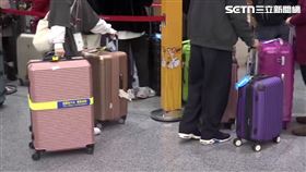 出國、行李箱、出境、桃園機場 圖／資料照