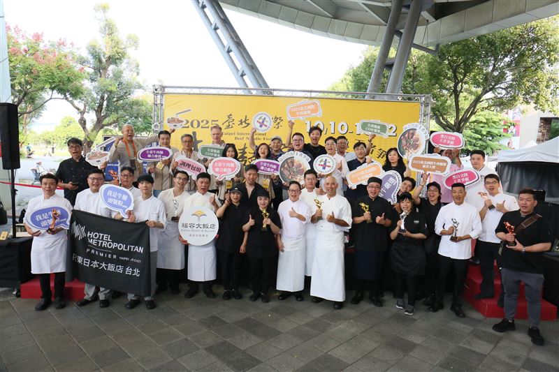 「臺北國際牛肉麵節&mdash;&mdash;黑白交鋒 王者爭霸」完美閉幕。（圖／主辦單位提供）