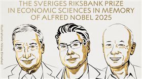 諾貝爾經濟學獎 圖／X@NobelPrize