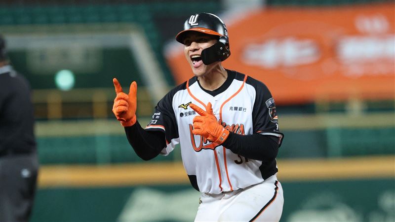 統一獅捕手林岱安。（圖／統一獅提供）