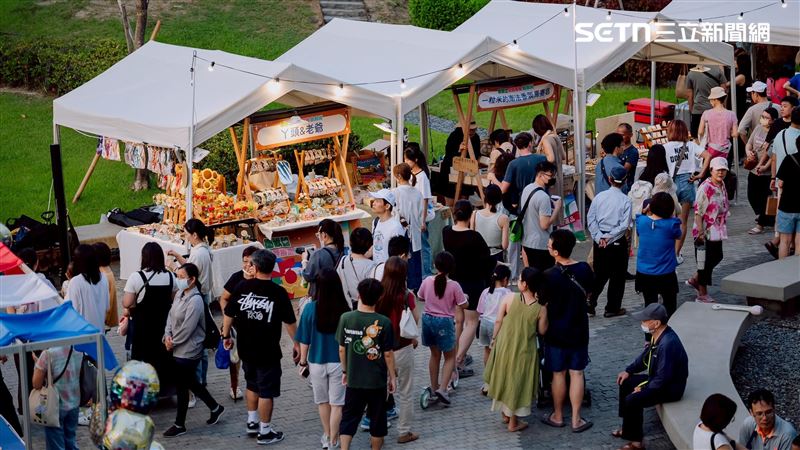 高雄,衛武營,黃昏市集,環保（圖／翻攝畫面）