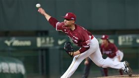 樂天桃猿洋投威能帝，季後挑戰賽「中1日」再登板。（圖／樂天桃猿提供） 