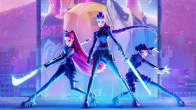 《Kpop 獵魔女團》成Netflix觀看數最高的原創電影，超越《魷魚遊戲》（圖／翻攝自IG @kpopdemonhuntersnetflix）