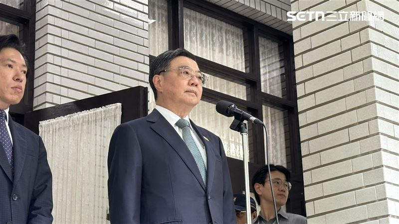 行政院長卓榮泰質詢前受訪（圖／記者詹宜庭攝影）