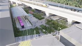 泰板輕軌,路線圖。（圖／新北捷運局提供）