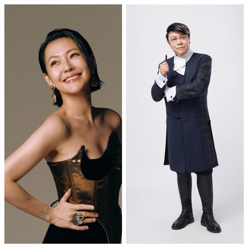 小S、蔡康永今年金鐘合體表演。（圖／三立提供）
