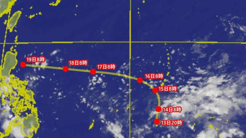 準風神有北偏可能！影響最劇烈時間曝光