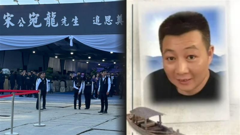 竹聯幫仁堂軍師宋宛龍（綽號宋仔）上月初因口腔癌病逝。（圖／翻攝畫面）