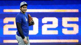 國聯冠軍賽大谷翔平會在哪場登板仍尚未公布。（圖／美聯社／達志影像）