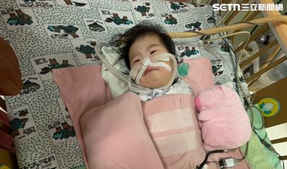 小女孩一度命危。(圖/信眾胡小姐授權提供,未經同意請勿轉載)