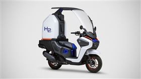 Yamaha H2 Buddy Porter氫動力概念機車。（圖／翻攝Yamaha網站）