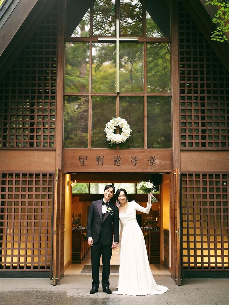 劉俊謙、蔡思韵今（14）日在日本完婚。（圖／翻攝自劉俊謙IG）