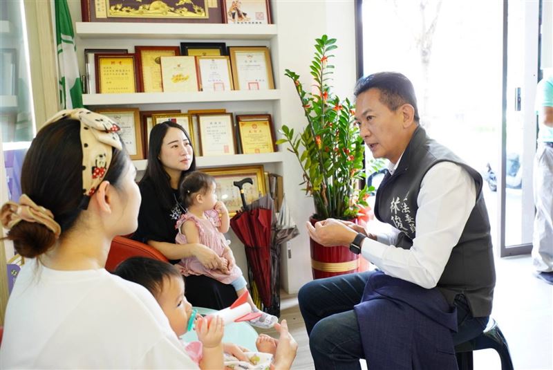 林俊憲強調，他將是一個最關心、最照顧市民的市長（圖／翻攝自林俊憲臉書）