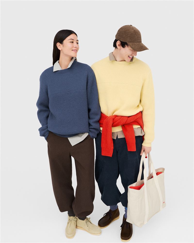 UNIQLO and JW ANDERSON 2025秋冬聯名系列10/17魅力登場。（圖／品牌業者提供）