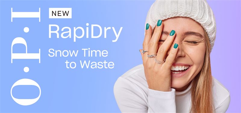 OPI RapiDry Holiday快乾奇蹟假期系列。（圖／品牌業者提供）