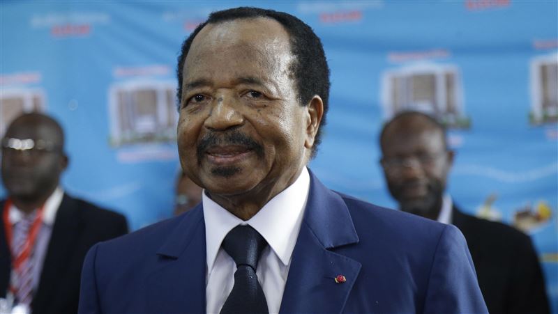 喀麥隆上週舉行總統大選，圖為現任總統畢亞（Paul Biya）（圖／美聯社／達志影像）