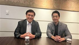 蔣萬安和郝龍斌會面，力挺是「合適的黨主席人選」（圖／翻攝自郝龍斌臉書）