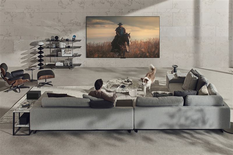 LG OLED evo 智慧顯示器較同尺寸液晶電視減少60%塑膠用量，連續五年榮獲英國碳信託公司的雙重認證。（圖／品牌提供）