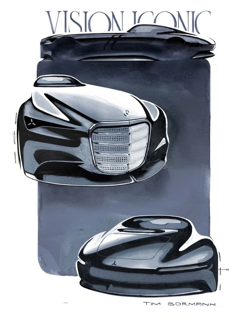 賓士用全新Vision Iconic概念車,把這個未來感十足的設計推上新高度。(圖/翻攝Mercedes-Benz網站)