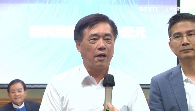 郝龍斌受訪回應境外介選等議題（圖／翻攝畫面）
