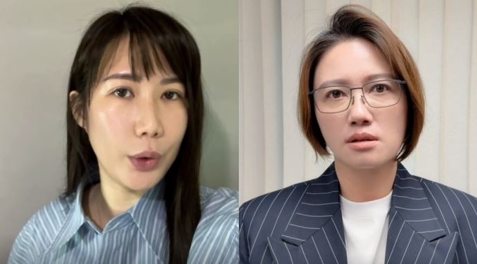 通緝犯在北車當眾性侵，柳采葳（左）喊這名通緝犯不是台北市社會局列管；林延鳳（右）盼相關單位不要互踢皮球。（組合圖）