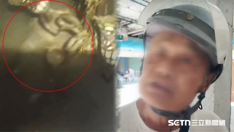 房東（右）出面駁斥指控，強調租約早已到期才要求搬走，「這修理要很久，租她也沒意思」。（圖／翻攝畫面）