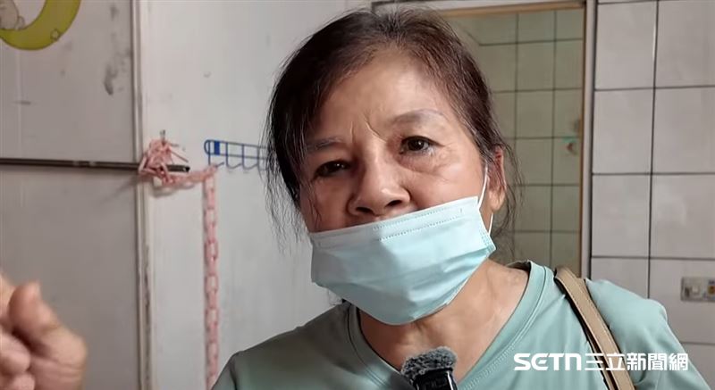 小沂姑婆親妹妹為了清理家園，缺席姊姊的告別式。（圖／翻攝畫面）