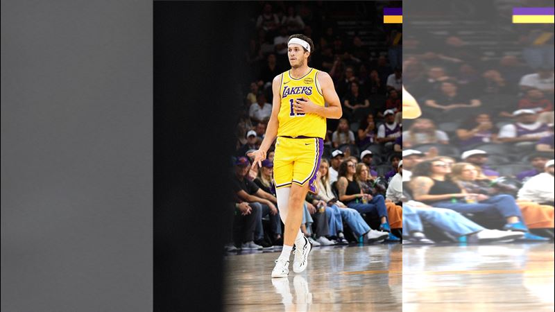 湖人里夫斯（Austin Reaves）熱身賽也繳出25分。（圖／翻攝自X平台 @lakers）