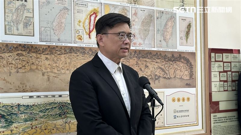 針對狗仔案，賴瑞隆呼籲黃國昌出面說清楚。（圖／記者詹宜庭攝影）
