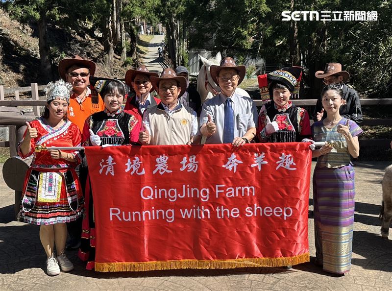 「雲嶺奔羊會」是今年新創的特色節慶活動，目的在結合自然景觀與牧場文化，打造屬於清境的品牌活動。(圖/翻攝畫面)
