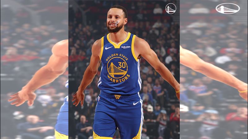 勇士一哥柯瑞（Stephen Curry）僅打3節就轟下28分。（圖／翻攝自X平台 @Warriors）
