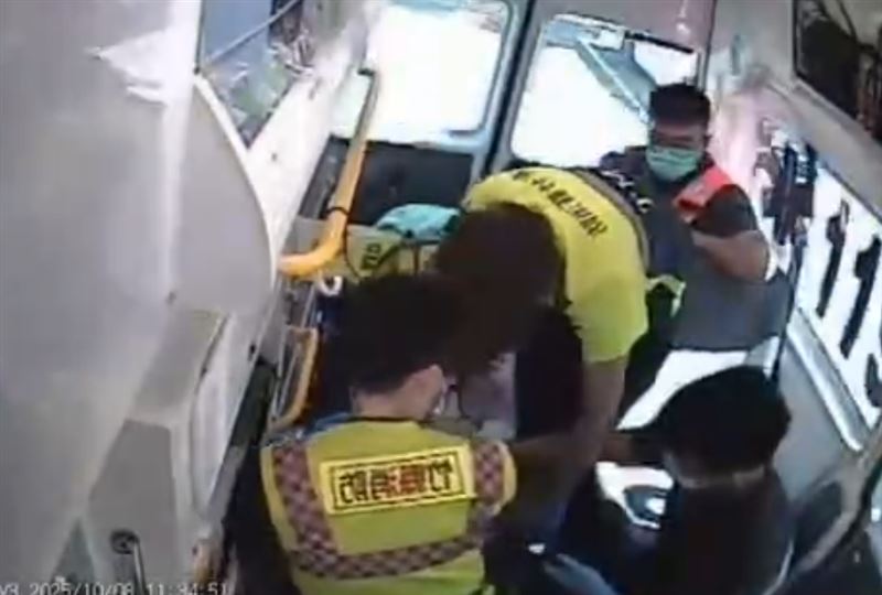 女童一度恢復自主呼吸、心跳，但仍於下午宣告不治。（圖／翻攝畫面）
