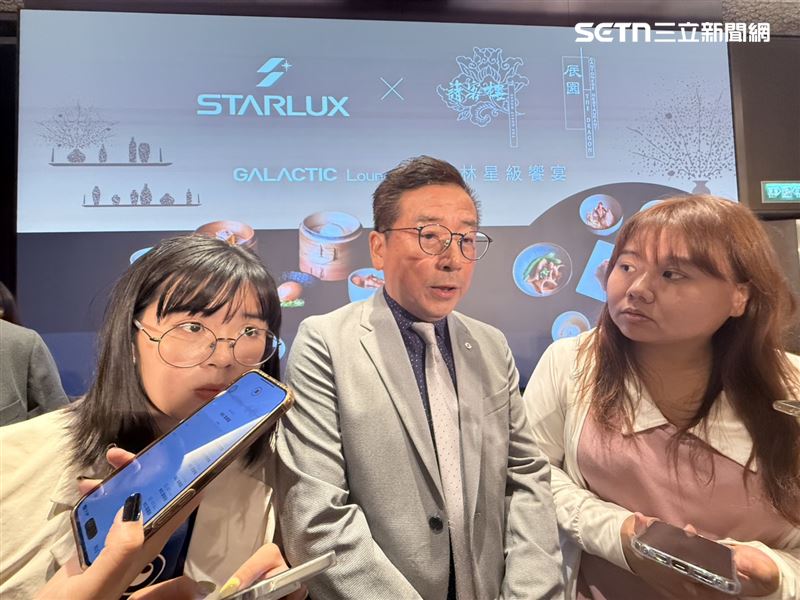 星宇航空策略長劉允富表示，桃園機場第一、第二航廈貴賓室目前每月約有8千人次使用。劉允富表示歐洲線預計明年下半年開出首個航點，鎖定米蘭、赫爾辛基與布拉格三城市。（圖／記者李育道攝影）