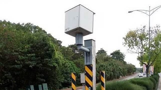 台中市10路段的固定測速照相機，一年共告發5萬7000多件。（圖／翻攝畫面）