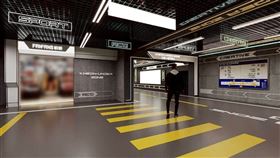 「西門町地下市」第一廣場靠近門店處。（圖／Daydreamer提供） 