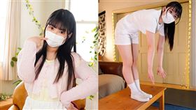 日本童星最上萌愛擁有嬌小的144公分身材，以及G罩杯美胸，近期在片商Moodyz出道拍AV。（圖／翻攝自Ｘ）