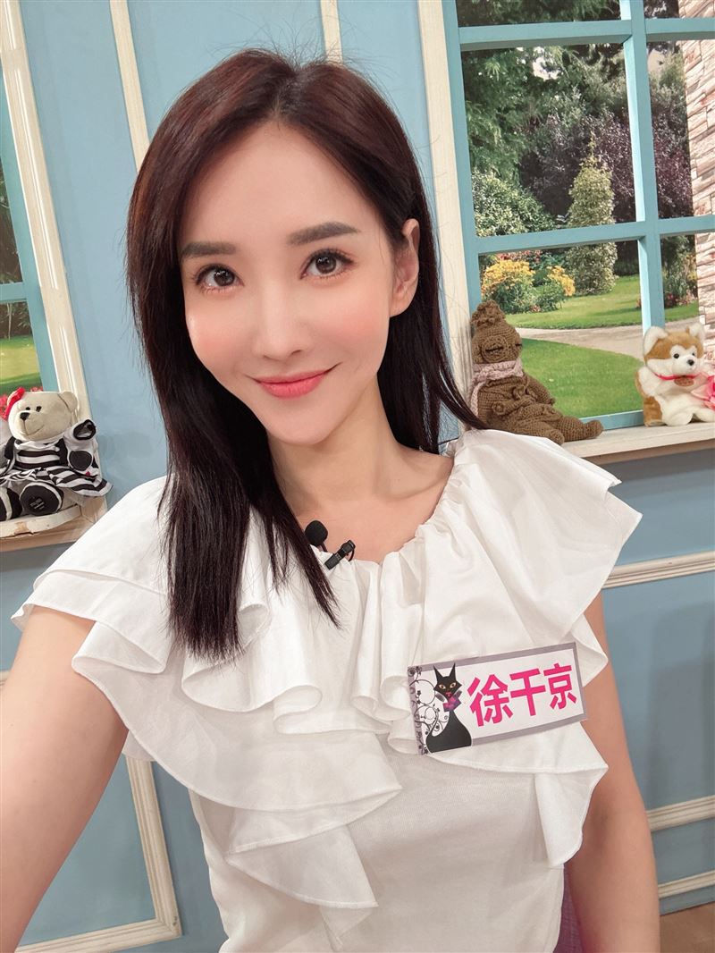 徐千京難得上節目很興奮。（圖／民視提供）