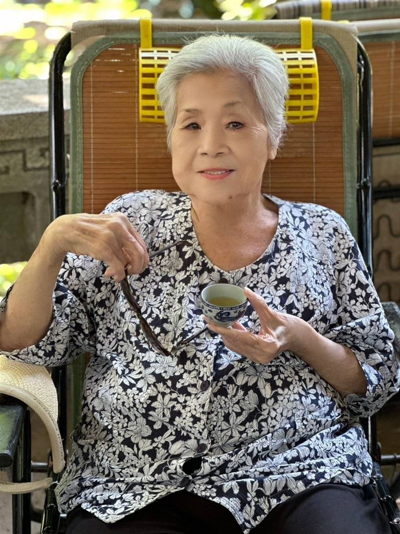 92歲素珠近況曝光。（圖／翻攝自素珠臉書）