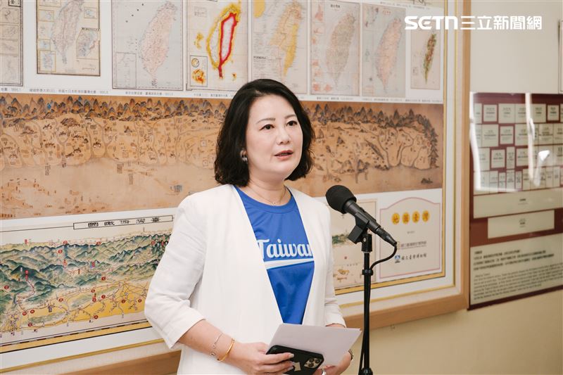 吳思瑤痛斥，新壽的開工是「假開工、詐騙式開工」，她更痛批蔣萬安不拼經濟卻插手國民黨主席選舉，「如果不想做市長就不要做了」。（圖／記者楊士誼攝影）