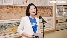 吳思瑤痛斥，新壽的開工是「假開工、詐騙式開工」，她更痛批蔣萬安不拼經濟卻插手國民黨主席選舉，「如果不想做市長就不要做了」。（圖／記者楊士誼攝影）