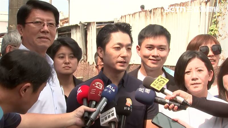 蔣萬安說，輝達明確告知，希望新壽跟市府合意解約，市府取回土地、專案設定地上權給輝達。（圖／翻攝畫面）