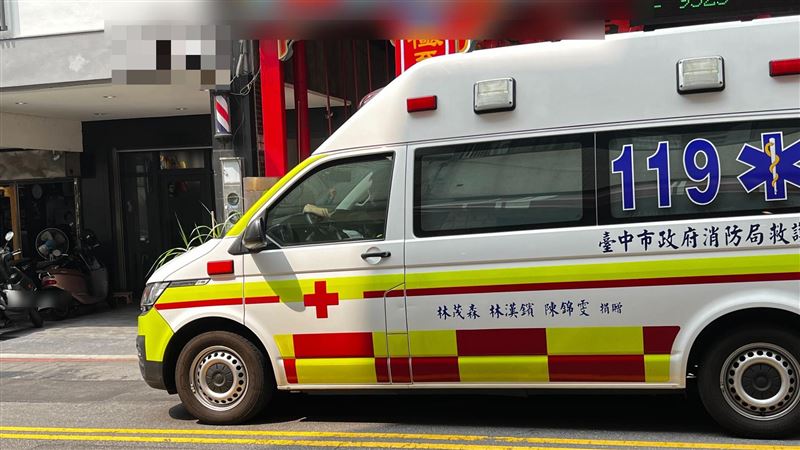 新／台中貨車突自撞！駕駛竟離奇無心跳了