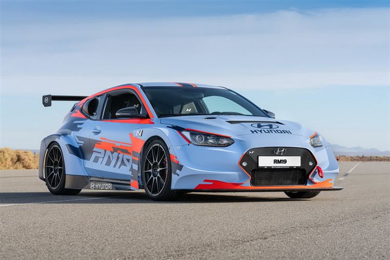 現代汽車RM19概念車，接近量產車階段且已至賽道測試。（圖／翻攝Hyundai網站）