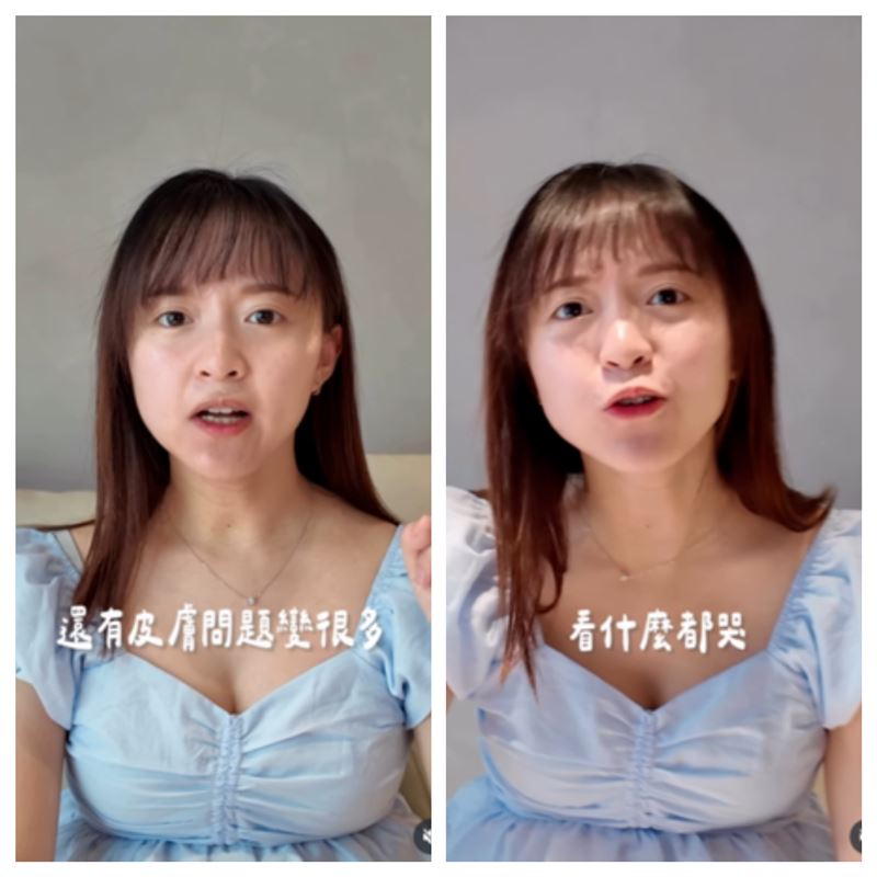 陳詩媛素顏入鏡。（圖／翻攝自IG）