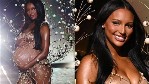 超模挺9月孕肚走維密伸展台　惹全場淚崩