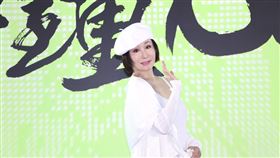 一代女皇潘迎紫震撼登場第60屆金鐘獎。（圖／記者鄭孟晃攝影）