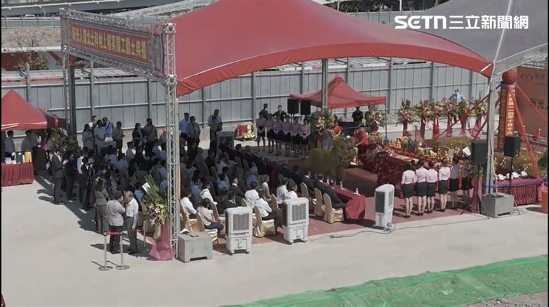 北士科為輝達亞洲總部首選地，新壽母公司台新新光金控總經理林維俊喊話「北市府是夥伴」，盼一起把輝達留在台北。（圖／三立iNEWS）