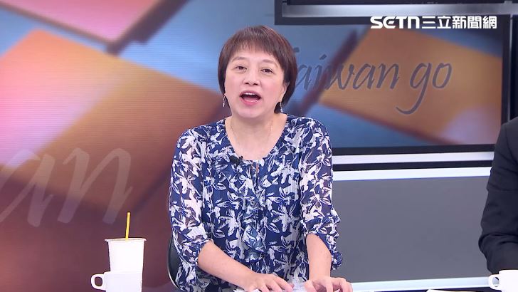 邱明玉揭露凱思國際的負責人李麗娟秘辛。（圖／前進新台灣）